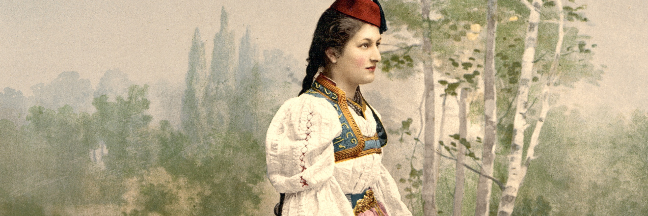 Сараевская красавица. Photochrom Print Collection, CC BY-SA 3.0